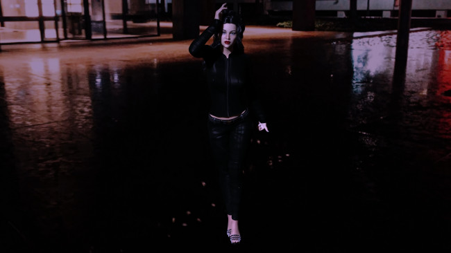 Обои картинки фото 3д графика, люди , people, фон, взгляд, девушка