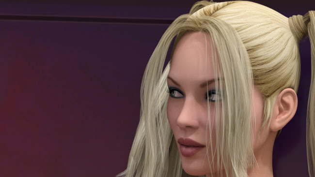 Обои картинки фото 3д графика, портрет , portraits, фон, взгляд, девушка