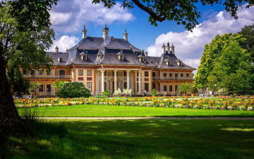обоя schloss pillnitz, города, дрезден , германия, schloss, pillnitz