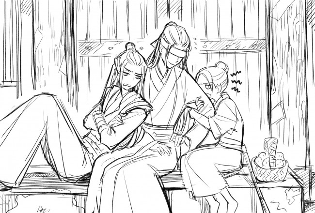 Обои картинки фото сюэ ян и сяо синчень, аниме, mo dao zu shi, the, untamed, неукротимый, повелитель, чэньцин, мосян, тунсю, mo, dao, zu, shi, магистр, дьявольского, культа