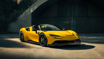 обоя ferrari sf90 spider by novitec 2022, автомобили, ferrari, sf90, spider, by, novitec, car, supercar, автомобиль, транспорт, тюнинг, 2022