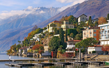 Картинка ascona switzerland города -+панорамы