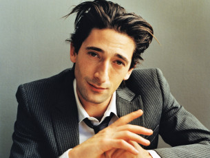 обоя мужчины, adrien brody, актер, лицо, пиджак