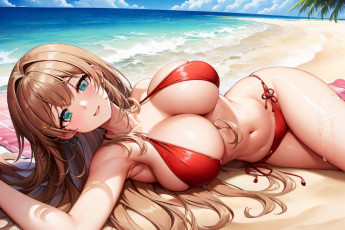 Картинка аниме пейзажи +природа нейросети графика нейроарт ai art нейронные сети рисунки нейро искусство