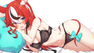 обоя аниме, unknown,  другое , красивая, девушка