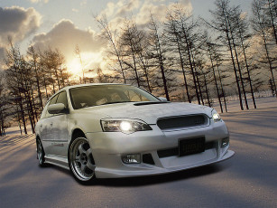 Картинка subaru legasy автомобили