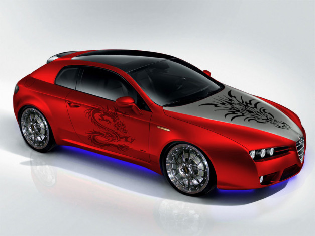 Обои картинки фото brera, автомобили, виртуальный, тюнинг