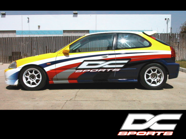 Обои картинки фото civic, 1997, автомобили, honda