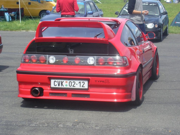 Обои картинки фото crx, автомобили, выставки, уличные, фото