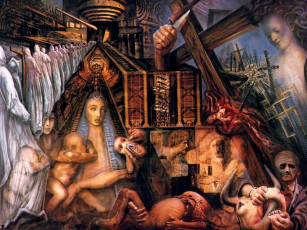 Картинка фэнтези giger