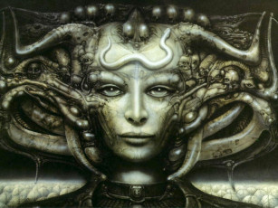 Картинка фэнтези giger