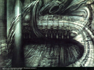 Картинка фэнтези giger