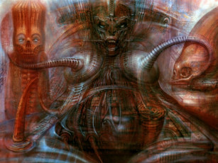 Картинка фэнтези giger