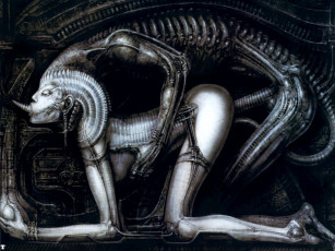 Картинка фэнтези giger