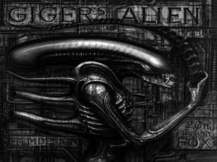 Картинка фэнтези giger