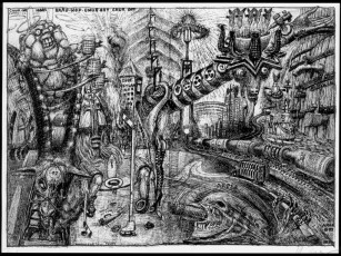 Картинка фэнтези giger