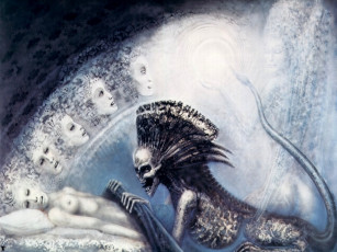 Картинка фэнтези giger