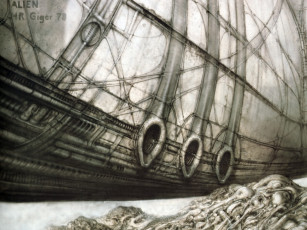 Картинка фэнтези giger