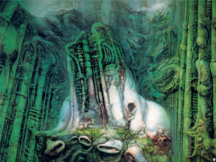 Картинка фэнтези giger