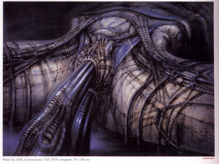 Картинка фэнтези giger