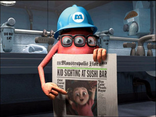 Картинка мультфильмы monsters inc