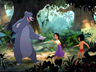 Картинка мультфильмы the jungle book