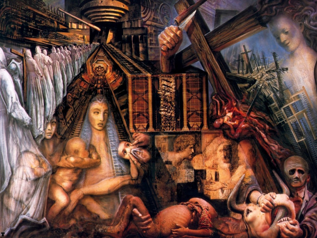 Обои картинки фото фэнтези, giger