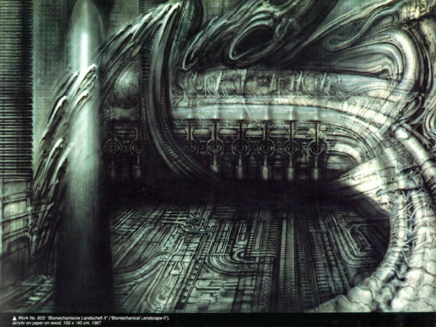 Обои картинки фото фэнтези, giger