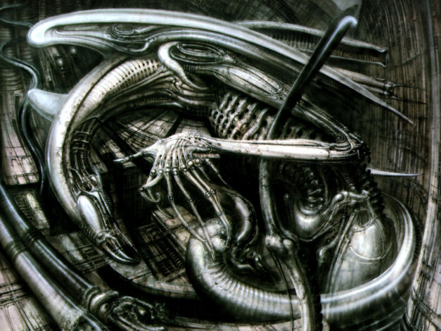 Обои картинки фото фэнтези, giger