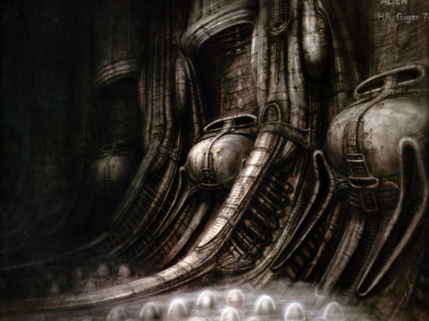 Обои картинки фото фэнтези, giger
