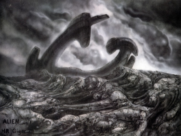 Обои картинки фото фэнтези, giger