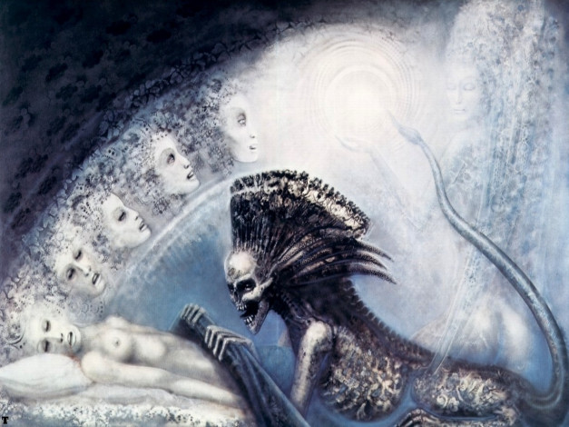 Обои картинки фото фэнтези, giger