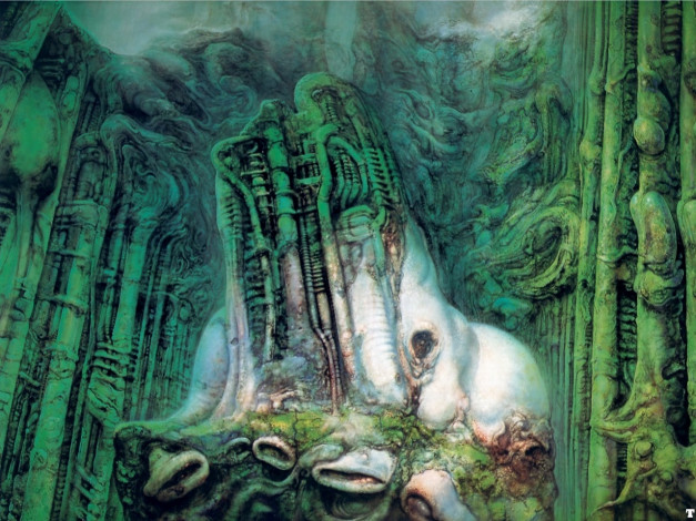 Обои картинки фото фэнтези, giger