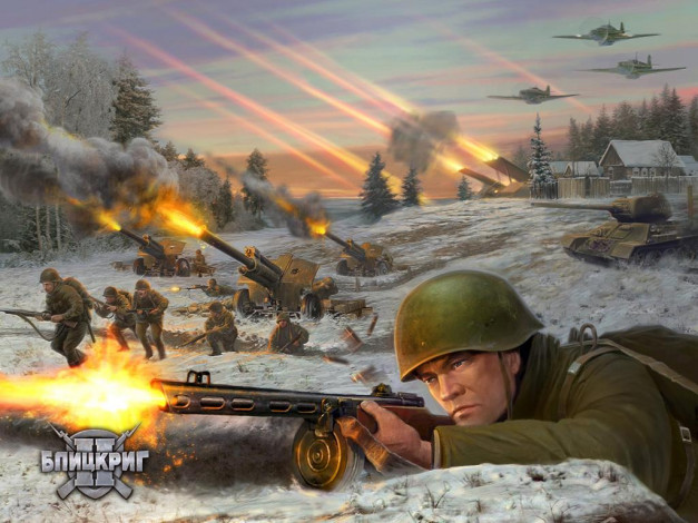 Обои картинки фото видео, игры, blitzkrieg