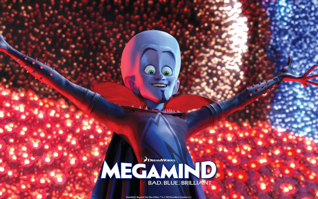 Обои картинки фото мультфильмы, megamind