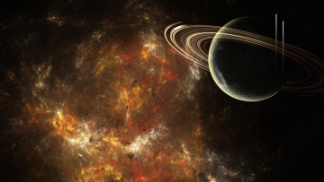 Картинка космос арт вселеная планета