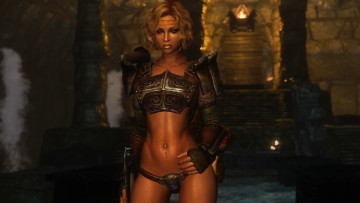 обоя 3д, графика, fantasy, фантазия, доспехи, взгляд, девушка