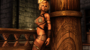 обоя 3д, графика, fantasy, фантазия, комната, девушка