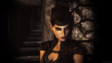 Картинка 3д графика portraits портрет девушка взгляд