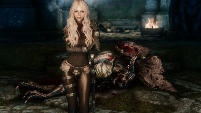 Обои картинки фото 3д, графика, fantasy, фантазия, дракон, комната, камин, девушка