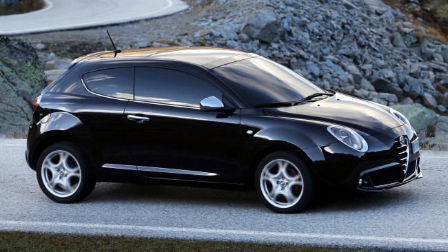 Обои картинки фото alfa, romeo, mito, автомобили, легковые, италия, automobiles, s, p, a, fiat, group