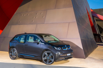 обоя автомобили, bmw, i3, au-spec, i01, 2014г, синий