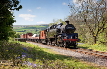 Картинка техника паровозы паровоз дорога железная