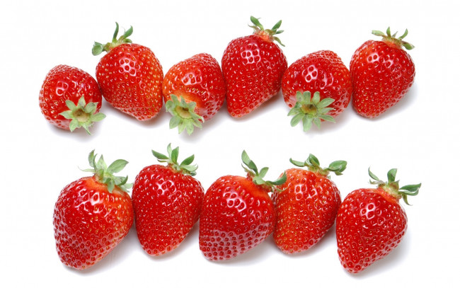 Обои картинки фото еда, клубника,  земляника, фон, ягоды