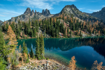 Картинка природа реки озера лес озеро