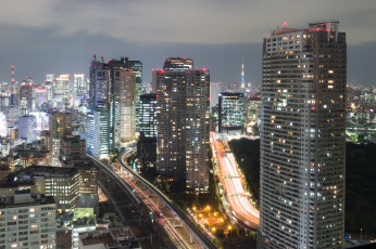 Картинка города токио+ Япония здания город