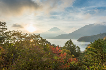 Картинка природа побережье восход