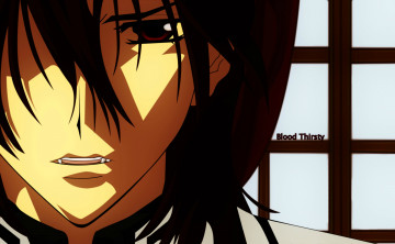 Картинка аниме vampire+knight matsuri hino art клыки чистокровный вампир kuran kaname vampire knight