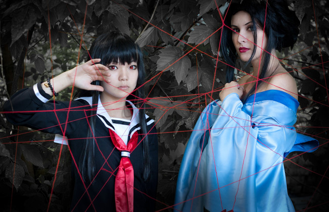 Обои картинки фото разное, cosplay , косплей, арт, девушки