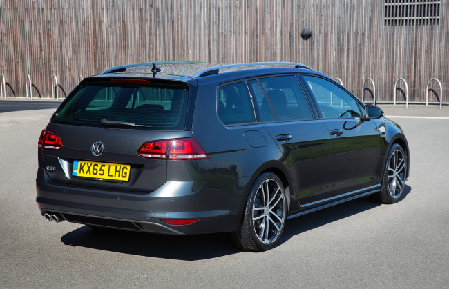 Обои картинки фото автомобили, volkswagen, golf, gtd, estate, typ, 5g, 2015г